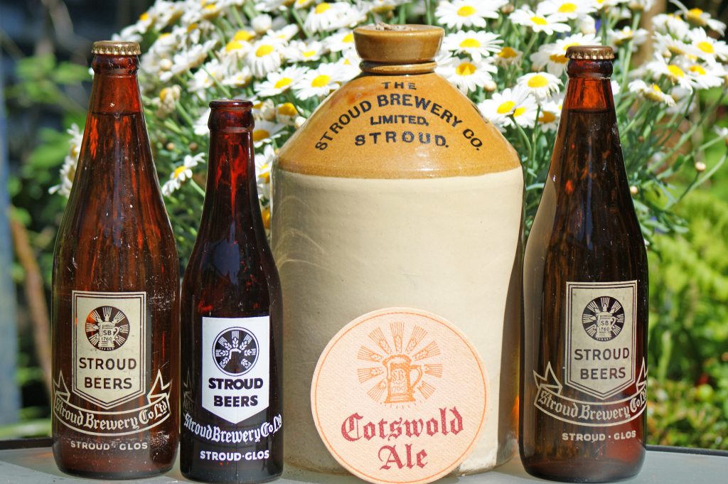 Stroud Brewery Bottles and Jar