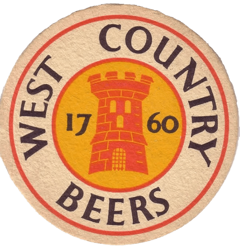 West Country Beers - Beer Mat