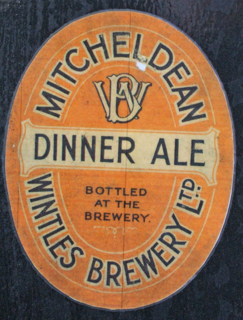 Wintles Brewery, Mitcheldean - Dinner Ale Beer Mat