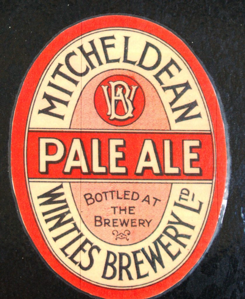 Wintles Brewery, Mitcheldean - Pale Ale Beer Mat