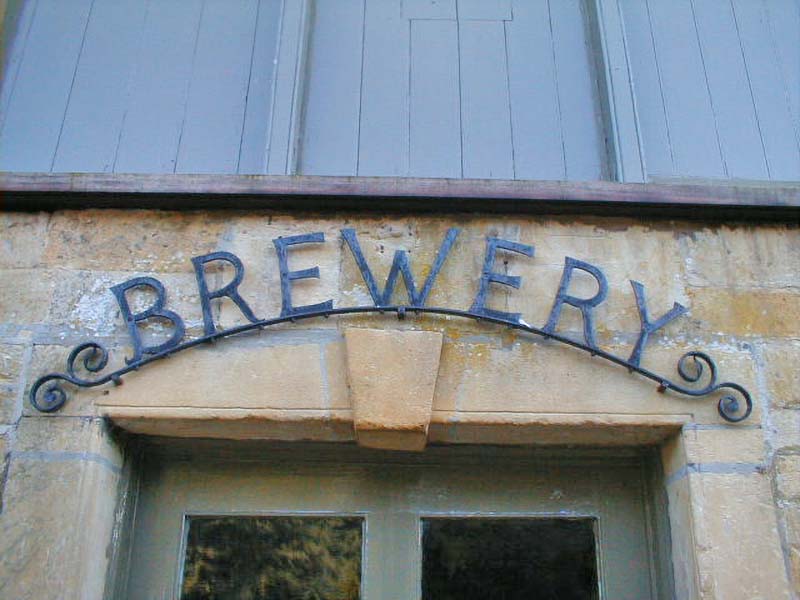 Donnington Brewery Door