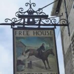 Fostons Ash Inn Pub Sign - Camp