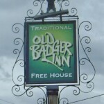 Old Badger Inn Pub Sign - Eastington