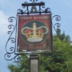 Crown Inn Pub Sign (June 2006) - Inchbrook Nr Nailsworth