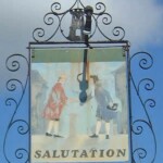 Salutation Pub Sign - Ham Nr Berkeley